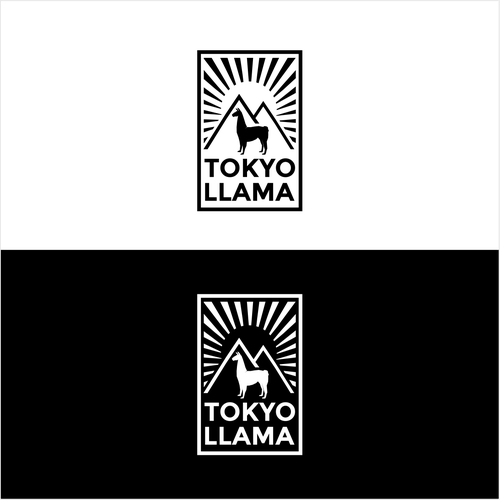 Outdoor brand logo for popular YouTube channel, Tokyo Llama Design by DoeL99