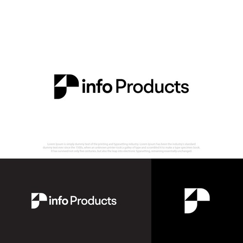 InfoProducts.com - Logo & Branding Design by CreCreature