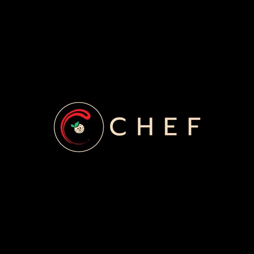 "CHEF": Food & Cooking Social Media Logo Design by ARIAL studios