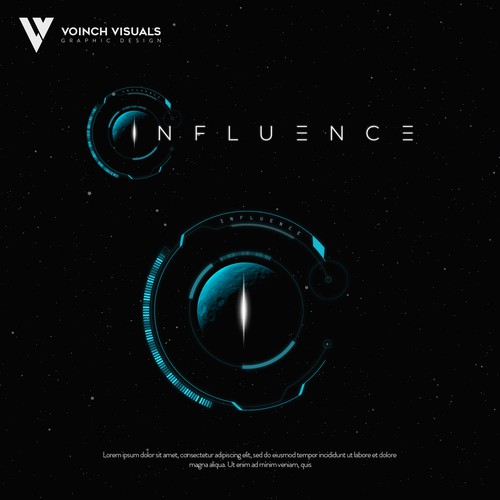 Design a sleek, sci-fi logo for a space strategy game Design by Voinch Visuals