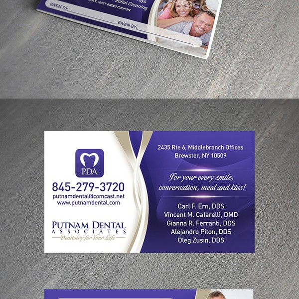 Postcard Design for Dental Group