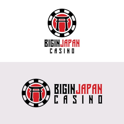 BigInJapanCasino Logo Design by Jovi Ming