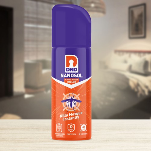 Design a standout label for a Super Effective Insect Killer Spray-ontwerp door mwirdan