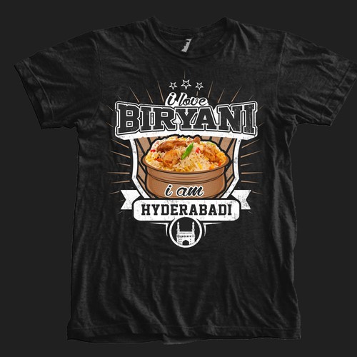 Inspired by Hyderabadi Biryani Design by Aamos Thakuri