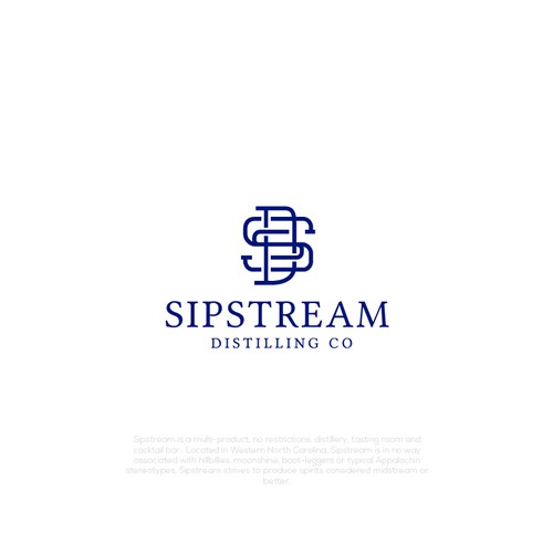 Create Logo for craft distillery SipStream Distilling Co. Design by JosH.Creative™