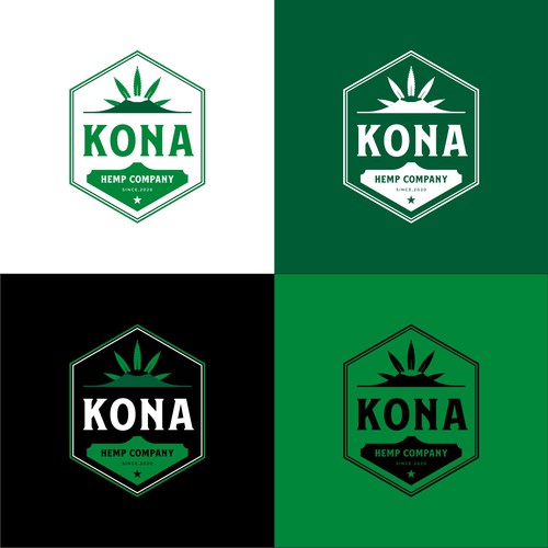 Kona hemp company logo contest Design by naya89