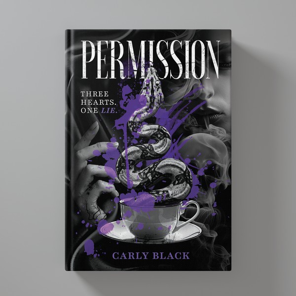 Dark Fantasy/Erotic Thriller Cover with dark/moody elements