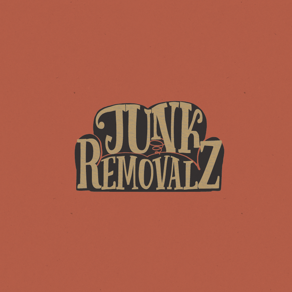 Hand-Lettered Vintage Logo for a Junk Removal Service