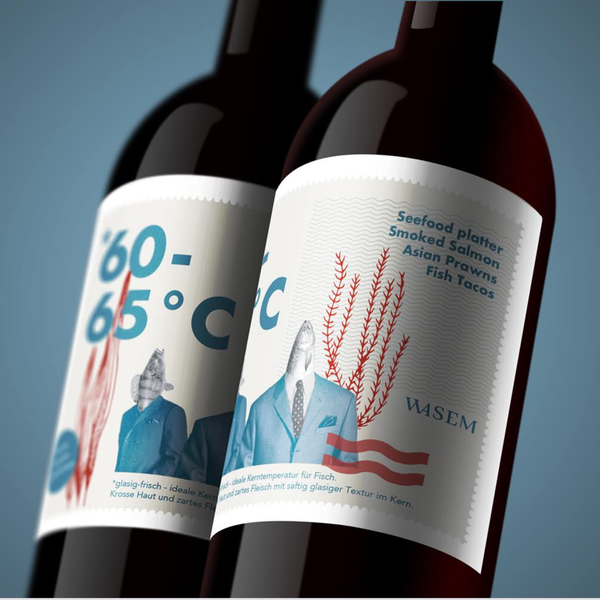 Etiketten Design für Wasem Weine