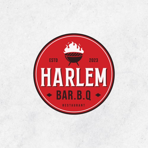 Harlem Bar B Q Design von Anita Amanda