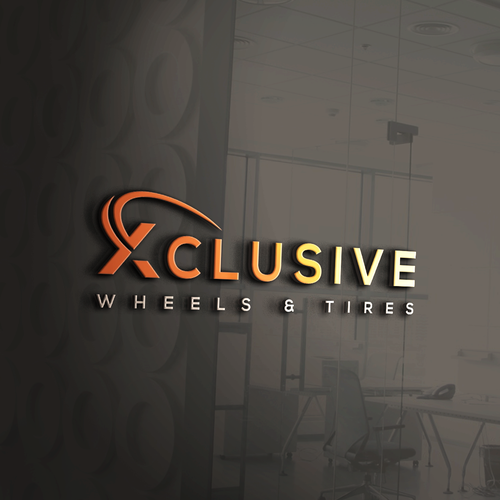 XCLUSIVE - Wheels & Tires LOGO // Needs modern, edgy, simplistic design Design by -Spartacus-