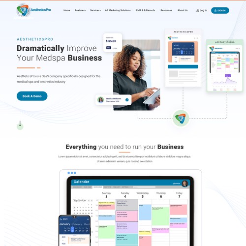 Webpage Redesign Design von FixInc