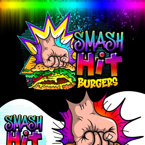 It's a Smash Hit Logo Design by 3AM3I
