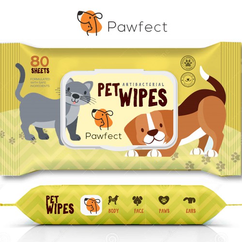 PAWFECT--the perfect pet brand Design by Ozike