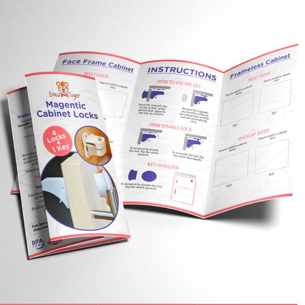 Design by Camila SanchezG titled "Product brochure label"