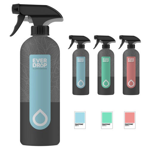 Design Premium Spray Bottle and Packaging for Cleaning Supplies por gs-designs