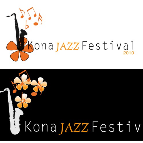Logo for a Jazz Festival in Hawaii Réalisé par altermedia