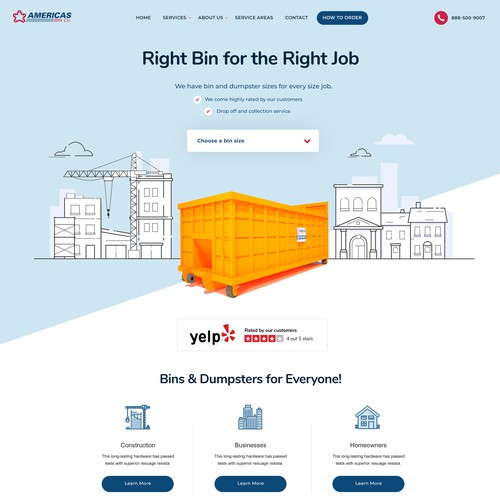 Create a web landing page with "wow" factor Design by WolfmanCreative
