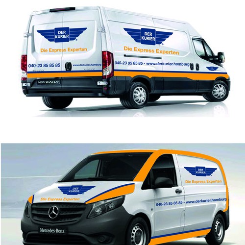 Car, truck or van wrap contest entry by Draw'Design