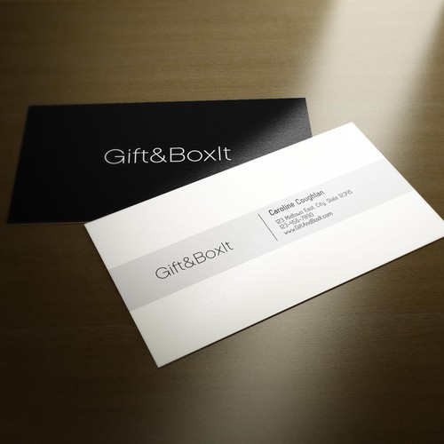 Gift & Box It needs a new stationery Design by Dezero