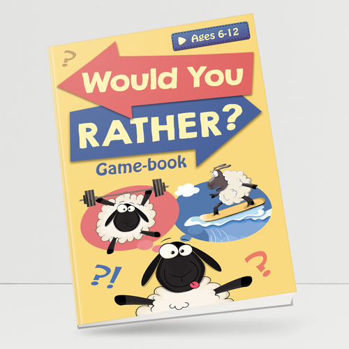 Fun design for kids Would You Rather Game book Diseño de Krisssmy