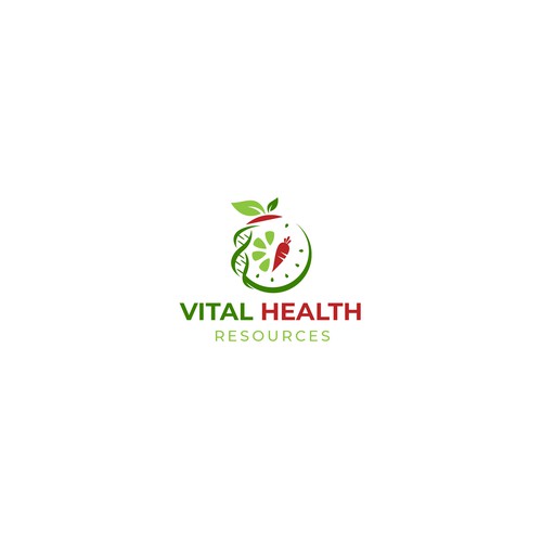 Vital Health Resources Logo Design by smitadesign