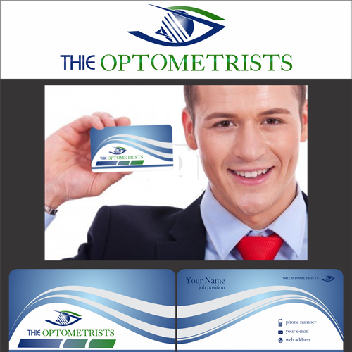 Thie Optometrists needs a new logo and business card Réalisé par Valenmjr