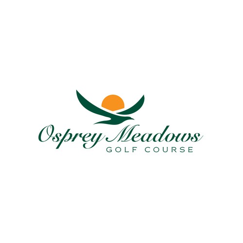 Golf Course Logo - Osprey Meadows Golf Course at Tamarack Design by Alvianks