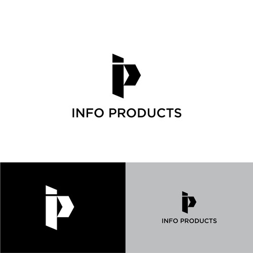 InfoProducts.com - Logo & Branding Design by DaaCreations