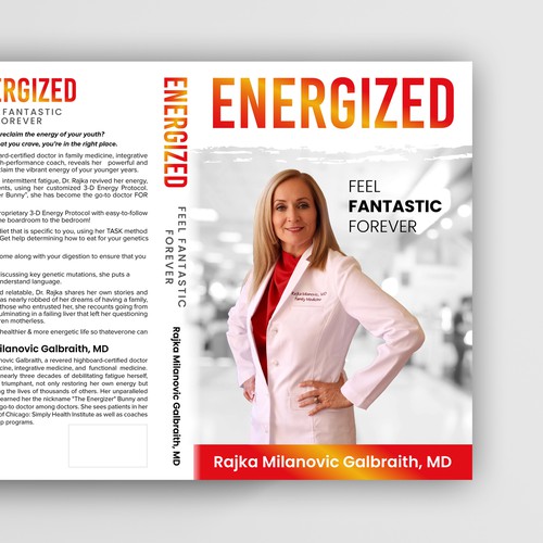 Design a New York Times Bestseller E-book and book cover for my book: Energized Design by icon89GraPhicDeSign