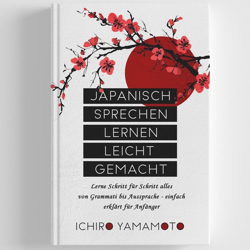 Book Cover: Learning to speak Japanese Design réalisé par AnnyM