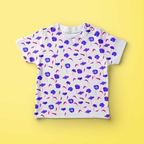 Illustrations to print onto a baby clothing- onesie, nursing cover, headbands, leggings..etc Design by diMo