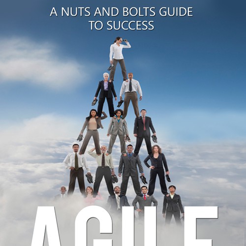 Design a creative and professional book cover for a book on Agile Project Management.  Design by Theother31