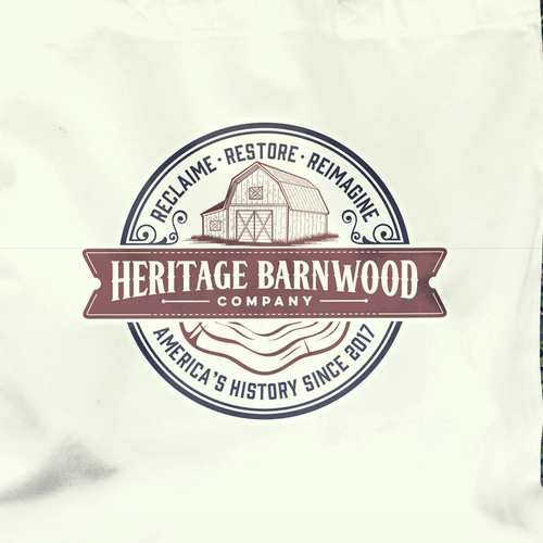 Heritage Barnwood Company - Create a rustic/vintage logo ...