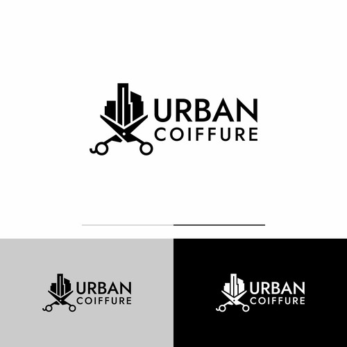 Urban Coiffure - the modern hairdresser Design by NuriCreative