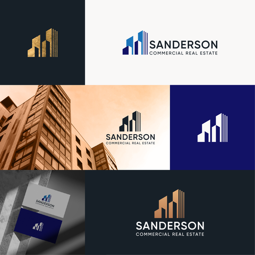 Bring the heat! - Sanderson Commercial Real Estate Logo & Website Design réalisé par BlindB