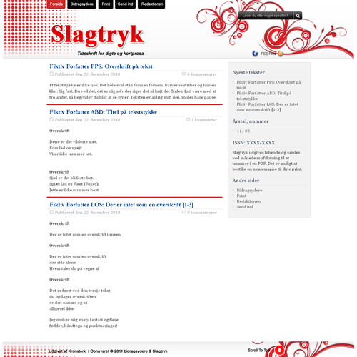 Simple Header and Footer for website Design von pohelasoft