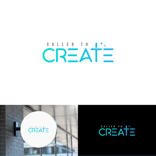 "Called to Create" Logo Design Design by Voos Studio