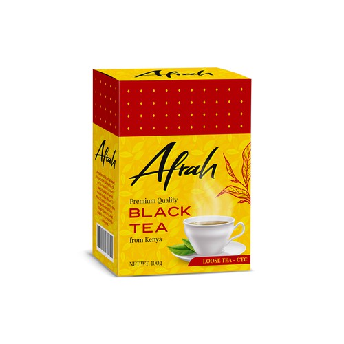 Tea Package Design Design by kex_