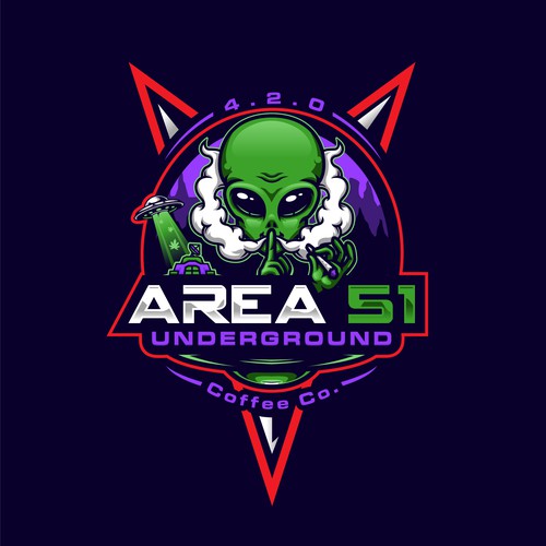 Secret base needs logo, can you keep a secret? Could lead to more. Design by Gr8 ART