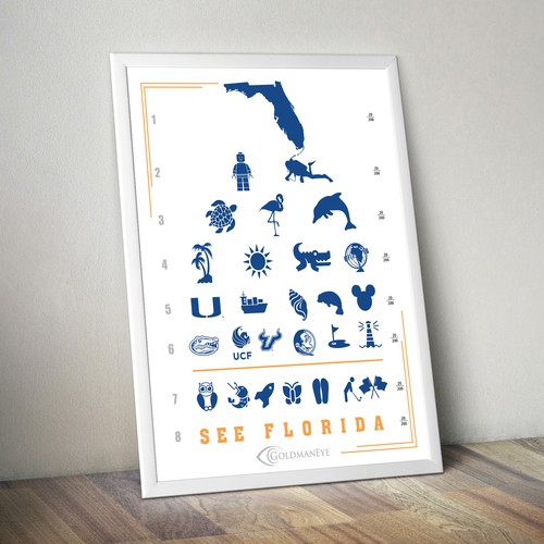 Eye Doctor Needs Creative "Eye Chart" Design by Logicainfo ♥