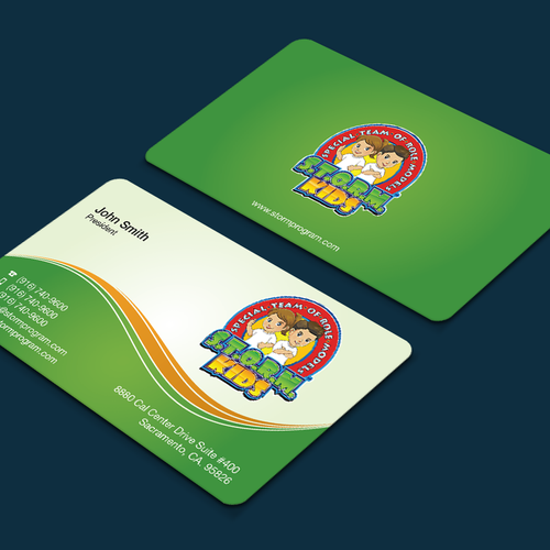 S.T.O.R.M. Program Business Card Design by FishingArtz