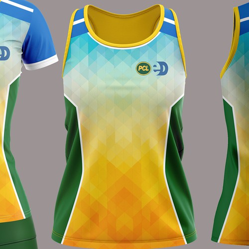 Fun and unique beach volleyball company jersey design, Clothing or apparel  contest