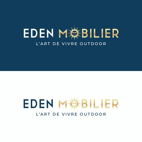 "Logo pour vente de mobilier outdoor  haut de gamme" winning Logo design