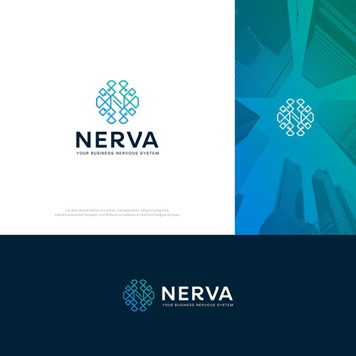 Logo Remix of High-Tech Company Design by Dante Studio