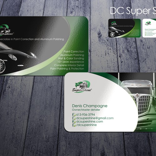 Help DC Super Shine with a new stationery Design by sadzip