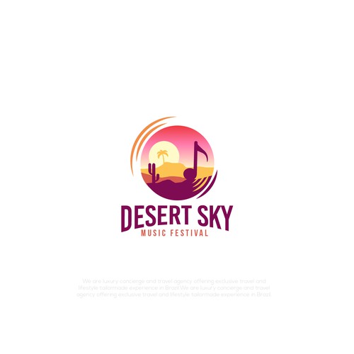 Desert Sky Music Festival Design by JosH.Creative™