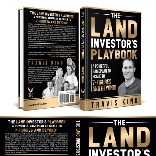 Powerful book cover needed for a book about land investing Design by Bigpoints