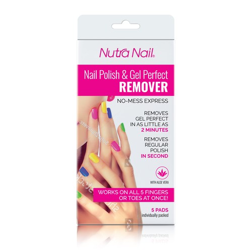 Nutra Nail Gel Remover Design by Loribal