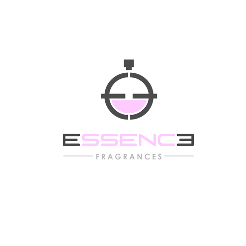 PERFUME Stores LOGO - Fragrances Outlet - ESSENCE Fragrances Diseño de limitlessgraphics